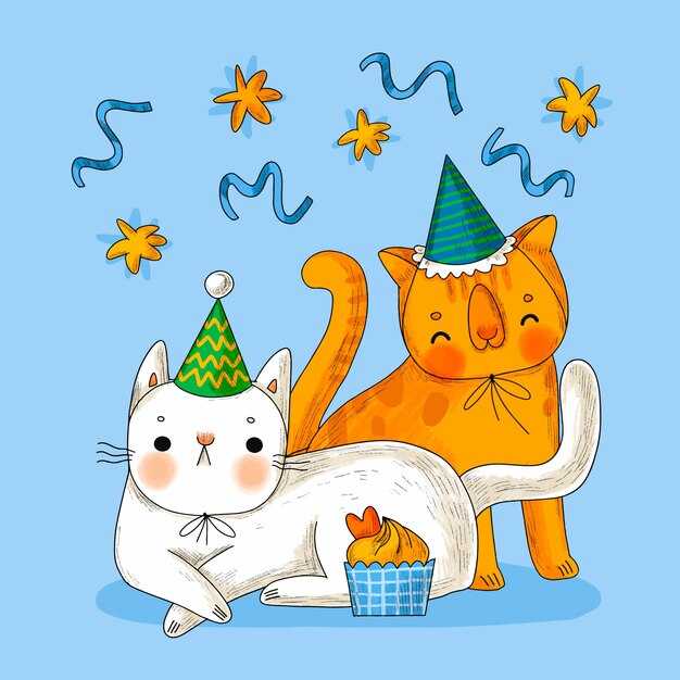 С днем рождения гифка с котом