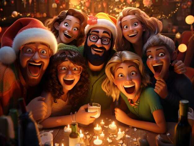 Смешное поздравление с новым годом для коллектива