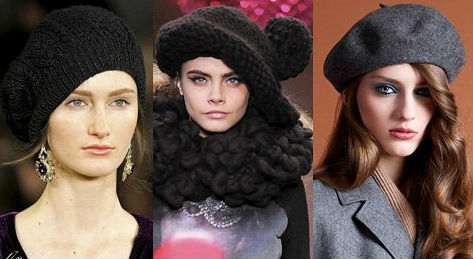 шапки мода зима 2013-2014 фото